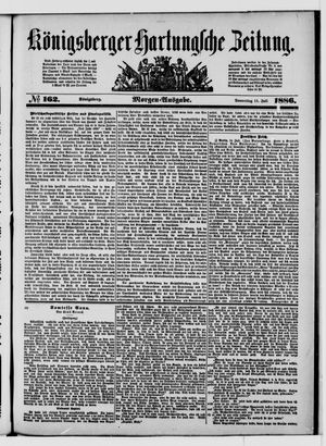 Königsberger Hartungsche Zeitung vom 15.07.1886