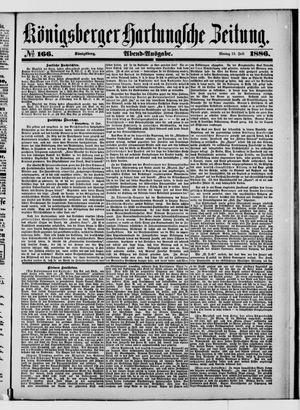 Königsberger Hartungsche Zeitung vom 19.07.1886