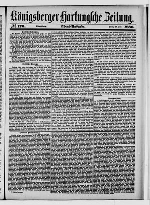 Königsberger Hartungsche Zeitung vom 23.07.1886