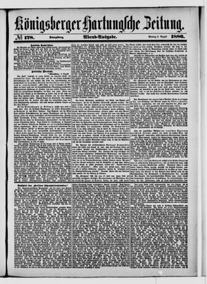 Königsberger Hartungsche Zeitung vom 02.08.1886