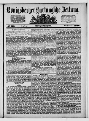 Königsberger Hartungsche Zeitung on Aug 4, 1886