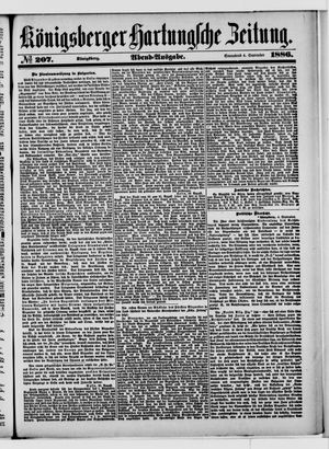Königsberger Hartungsche Zeitung vom 04.09.1886