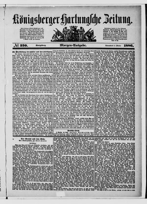 Königsberger Hartungsche Zeitung vom 02.10.1886