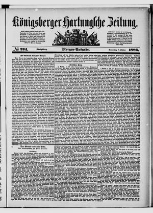 Königsberger Hartungsche Zeitung vom 07.10.1886