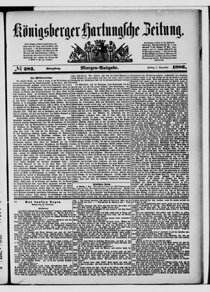 Königsberger Hartungsche Zeitung vom 03.12.1886