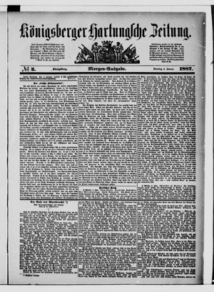 Königsberger Hartungsche Zeitung on Jan 4, 1887