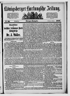 Königsberger Hartungsche Zeitung vom 08.02.1887