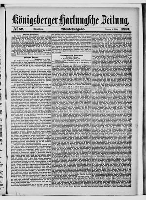 Königsberger Hartungsche Zeitung vom 08.03.1887