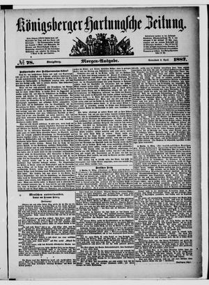 Königsberger Hartungsche Zeitung vom 02.04.1887