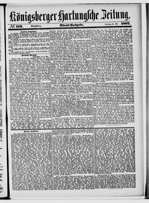 Königsberger Hartungsche Zeitung vom 24.05.1887