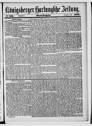 Königsberger Hartungsche Zeitung vom 25.05.1887