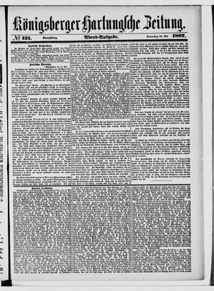 Königsberger Hartungsche Zeitung on May 26, 1887