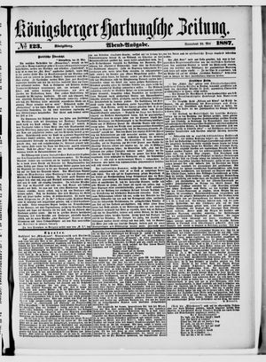 Königsberger Hartungsche Zeitung vom 28.05.1887