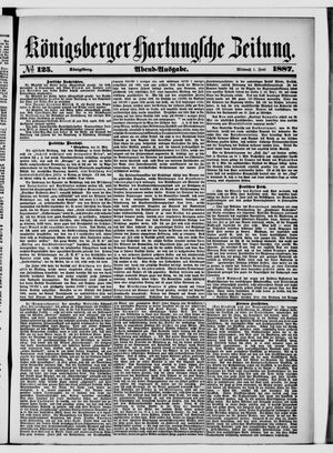 Königsberger Hartungsche Zeitung on Jun 1, 1887