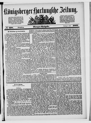 Königsberger Hartungsche Zeitung on Jun 5, 1887