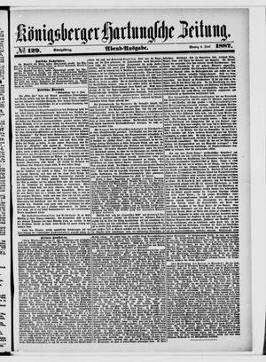 Königsberger Hartungsche Zeitung on Jun 6, 1887