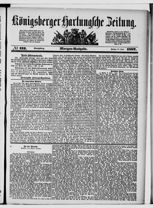 Königsberger Hartungsche Zeitung vom 10.06.1887