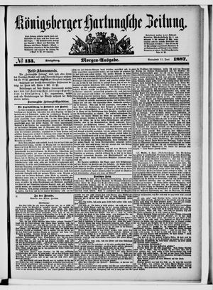 Königsberger Hartungsche Zeitung vom 11.06.1887