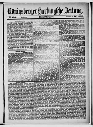 Königsberger Hartungsche Zeitung vom 30.06.1887