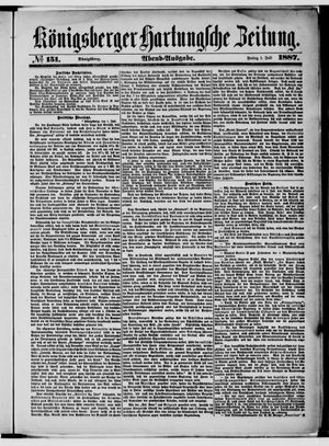 Königsberger Hartungsche Zeitung on Jul 1, 1887