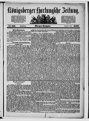 Königsberger Hartungsche Zeitung vom 05.07.1887
