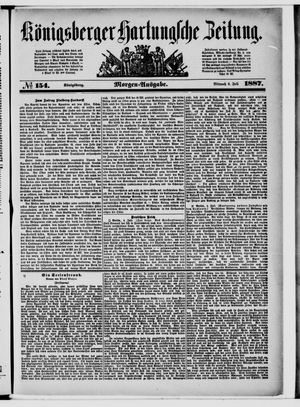 Königsberger Hartungsche Zeitung on Jul 6, 1887