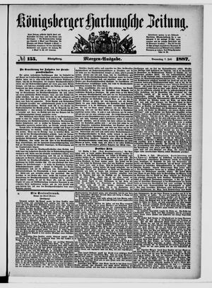 Königsberger Hartungsche Zeitung vom 07.07.1887