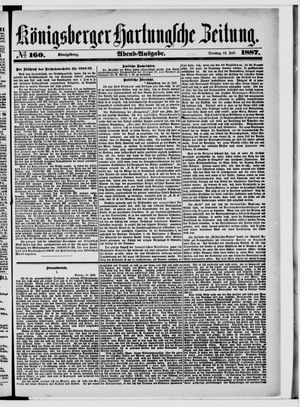 Königsberger Hartungsche Zeitung vom 12.07.1887