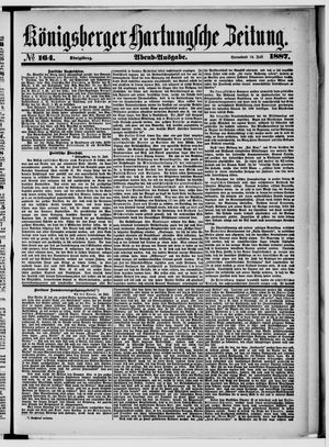 Königsberger Hartungsche Zeitung vom 16.07.1887
