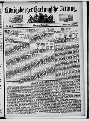 Königsberger Hartungsche Zeitung vom 29.07.1887