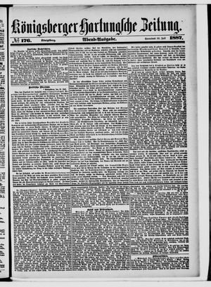 Königsberger Hartungsche Zeitung vom 30.07.1887