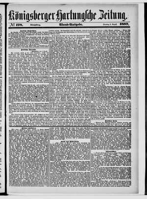 Königsberger Hartungsche Zeitung on Aug 2, 1887