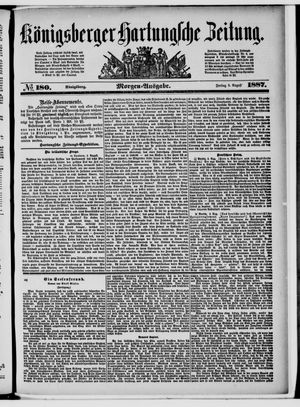 Königsberger Hartungsche Zeitung vom 05.08.1887