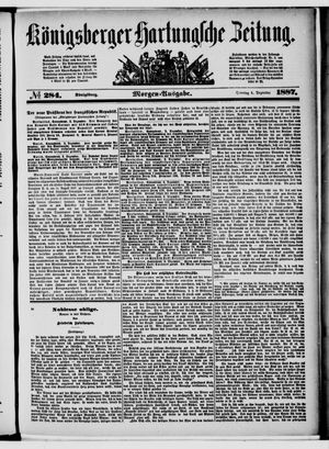 Königsberger Hartungsche Zeitung vom 04.12.1887