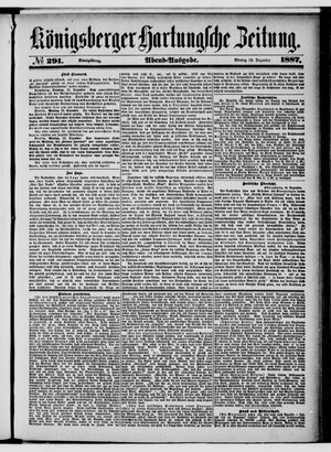 Königsberger Hartungsche Zeitung on Dec 12, 1887