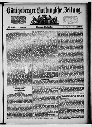 Königsberger Hartungsche Zeitung vom 15.12.1887