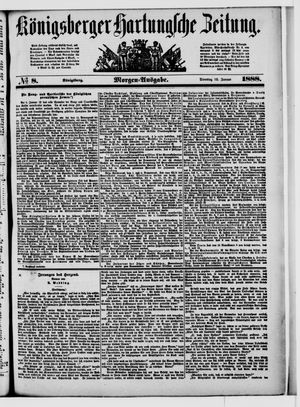 Königsberger Hartungsche Zeitung vom 10.01.1888