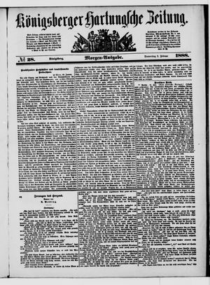 Königsberger Hartungsche Zeitung vom 02.02.1888
