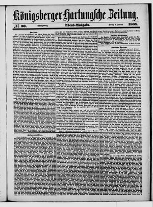 Königsberger Hartungsche Zeitung vom 03.02.1888