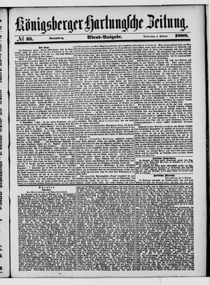 Königsberger Hartungsche Zeitung vom 09.02.1888