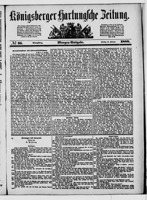 Königsberger Hartungsche Zeitung vom 10.02.1888