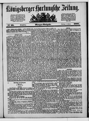 Königsberger Hartungsche Zeitung vom 14.02.1888