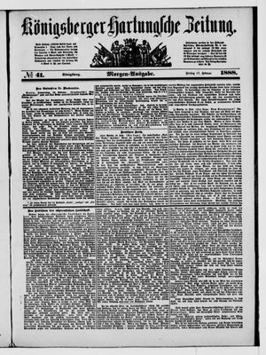 Königsberger Hartungsche Zeitung vom 17.02.1888