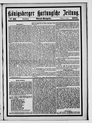 Königsberger Hartungsche Zeitung vom 12.03.1888