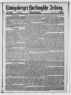 Königsberger Hartungsche Zeitung vom 03.07.1888
