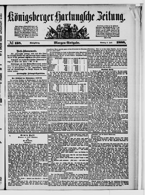 Königsberger Hartungsche Zeitung vom 08.07.1888