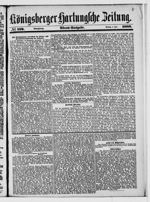 Königsberger Hartungsche Zeitung vom 09.07.1888