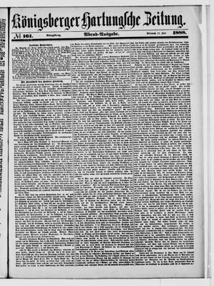 Königsberger Hartungsche Zeitung vom 11.07.1888