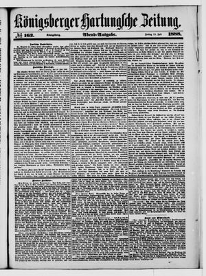Königsberger Hartungsche Zeitung vom 13.07.1888