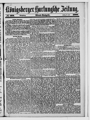 Königsberger Hartungsche Zeitung vom 20.07.1888